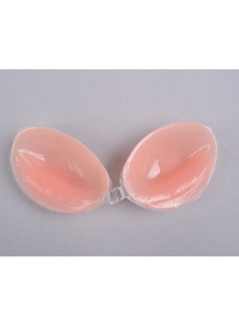 DubaiGallery Women's Strapless Self Adhesive Silicone Bra, Reusable Backless Nude Push- Up Gel Bra for Evening Dress,Swimsuit,Wedding, Cup A/B/C/D - Image 4