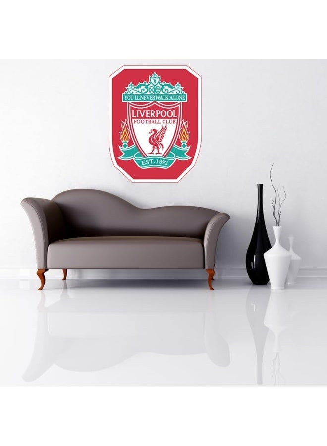 Liverpool FC wooden wall plaque 40×20 cm lightweight accent for home or office decoration - Image 2