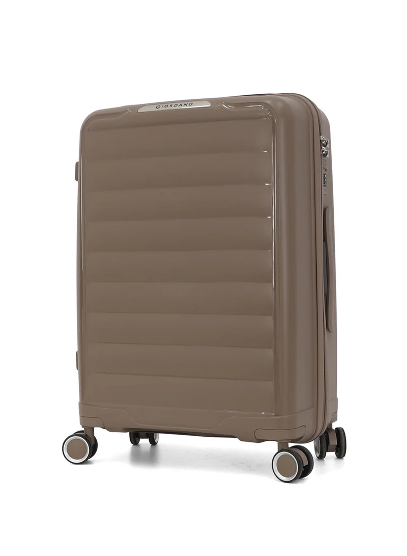 جيوردانو Giordano Lightweight 3-Piece Luggage Set (28/24/20 Inch) – PP Hard Shell Suitcases with TSA Lock, 360° Spinner
