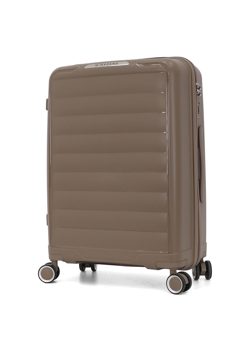 Giordano Lightweight 3-Piece Luggage Set (28/24/20 Inch) – PP Hard Shell Suitcases with TSA Lock, 360° Spinner - Image 2