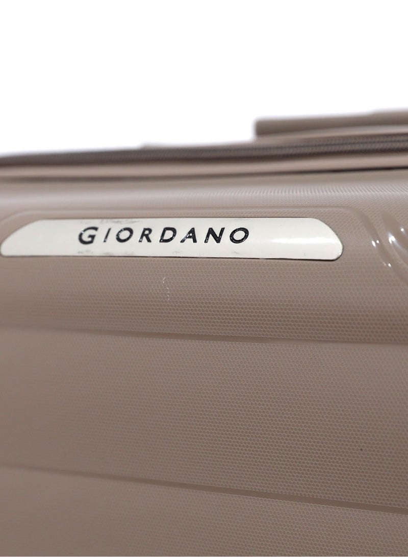 Giordano Lightweight 3-Piece Luggage Set (28/24/20 Inch) – PP Hard Shell Suitcases with TSA Lock, 360° Spinner - Image 4