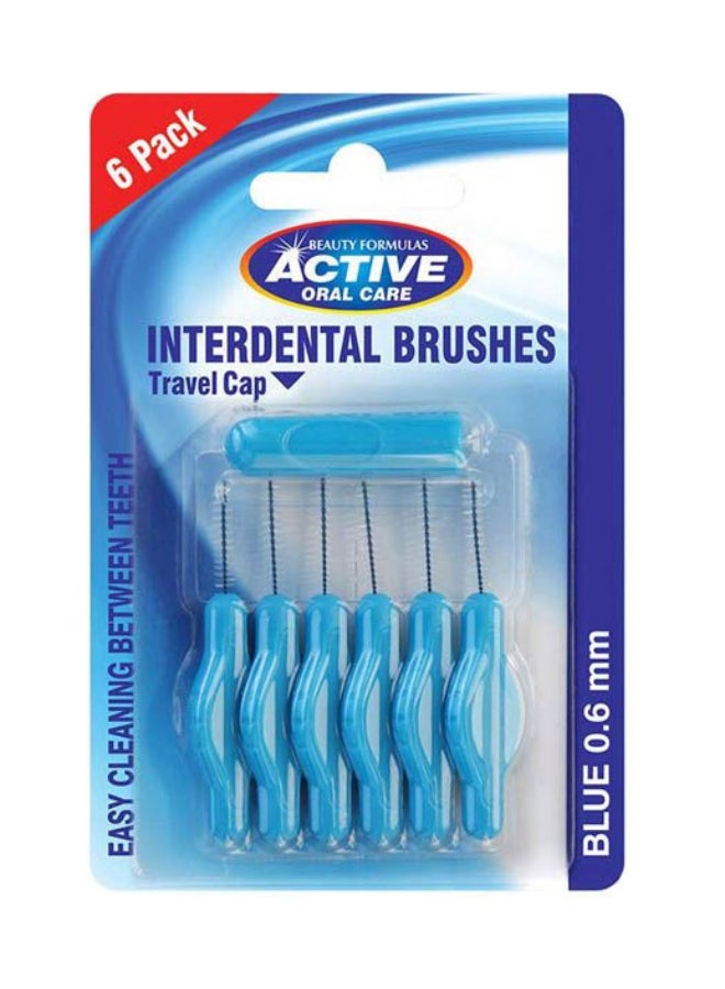 آكتف فرشاة بين الأسنان - عبوة من 6 قطع - 0.60 مم - Image 1
