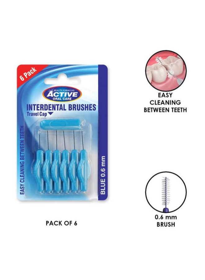 آكتف فرشاة بين الأسنان - عبوة من 6 قطع - 0.60 مم - Image 2