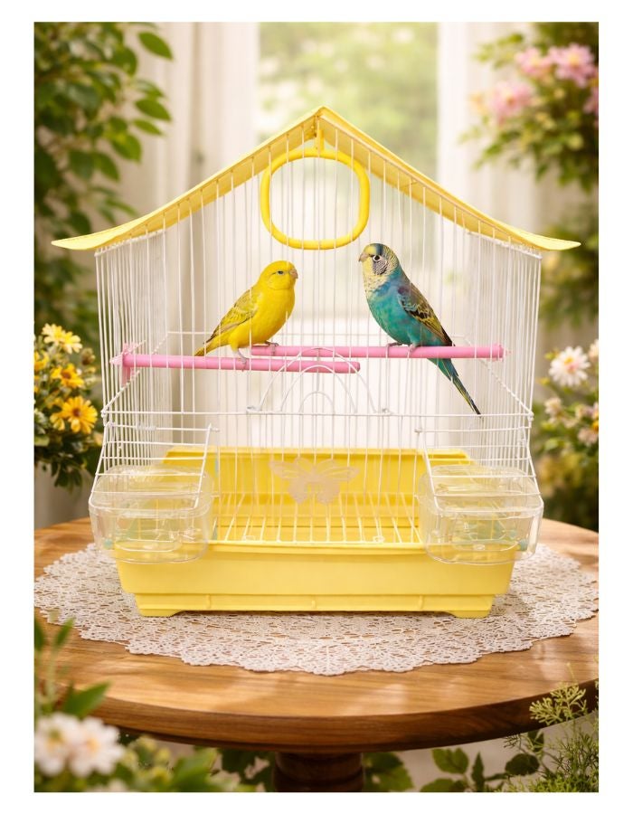 Petto Bird Cage 30×23×39 cm | Durable Metal Cage for Small Birds - Image 2
