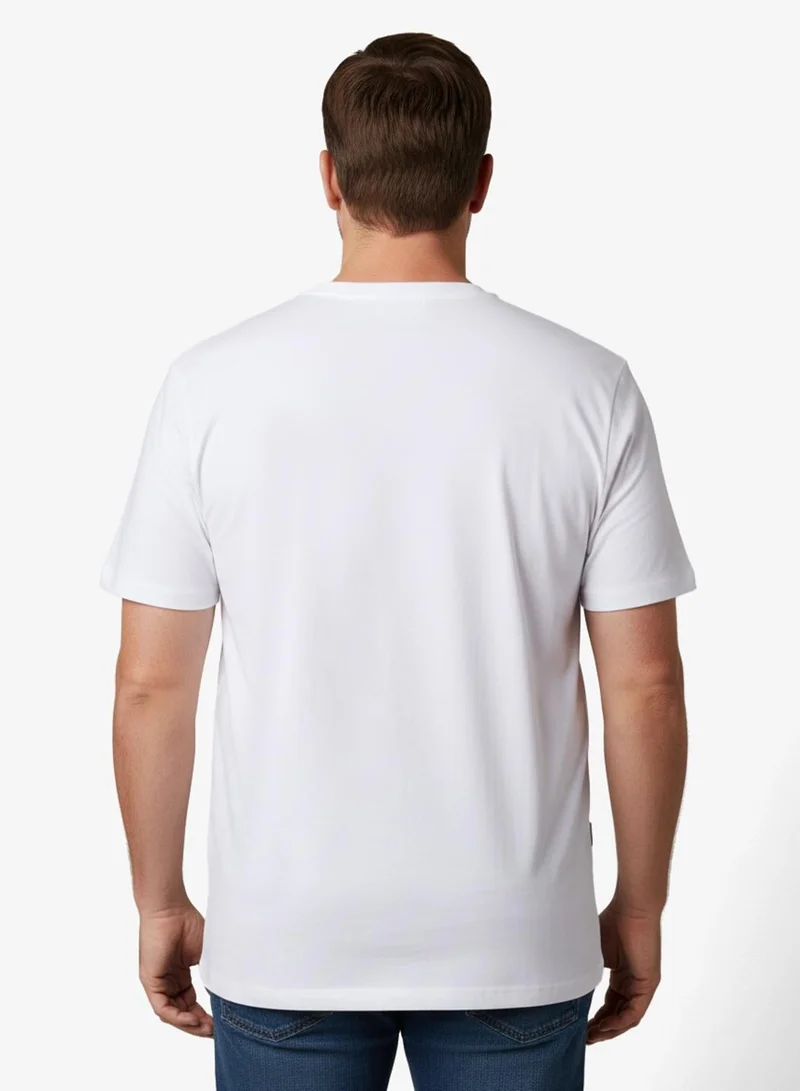 Seventy Five Basics  Pack of 2 Plus Size T-Shirt for Men | Best Price UAE