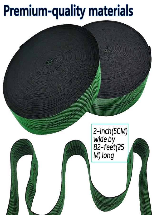AeKeatDa 1 Roll 2"(5CM) Width x 82' (25M) Length Chair Webbing, Elastic, Elasbelt Four DIY,Sofa,Chair,Couch Seat Belt Replacement - Image 5