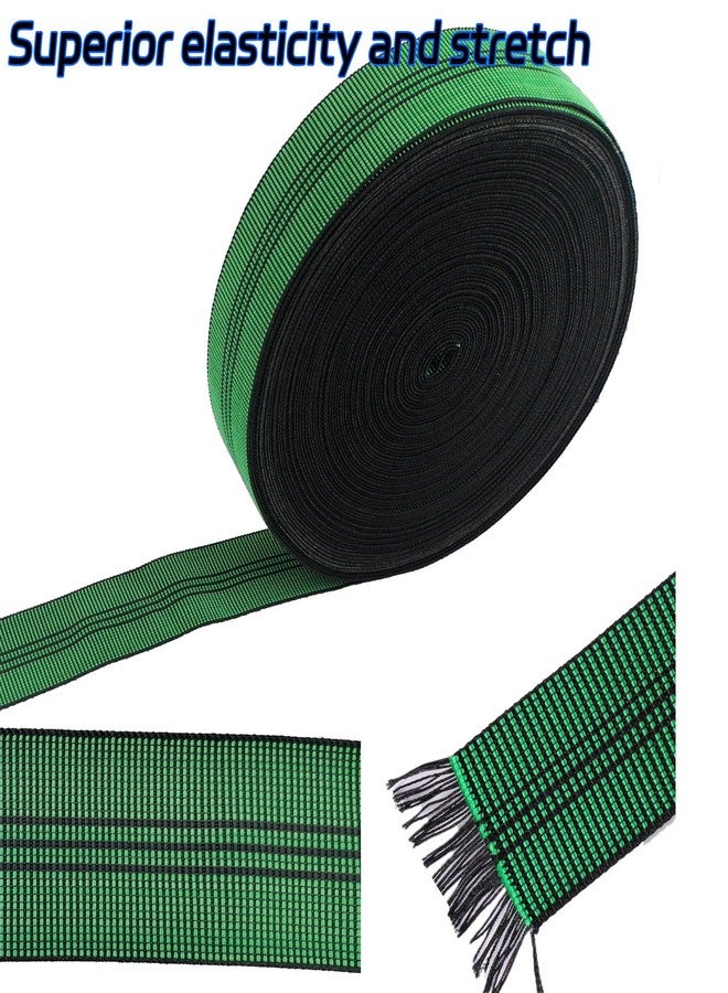 AeKeatDa 1 Roll 2"(5CM) Width x 82' (25M) Length Chair Webbing, Elastic, Elasbelt Four DIY,Sofa,Chair,Couch Seat Belt Replacement - Image 3
