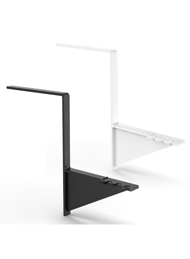 24 Years Of Home Products Display Headset Storage Bracket Desktop Data Cable Storage Hook-Color:Black-Style:ABS Material
