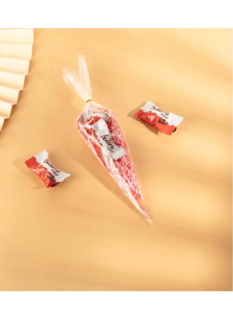 Generic A set of (100) transparent plastic bags for distributions 37.5*17 cm - Image 3