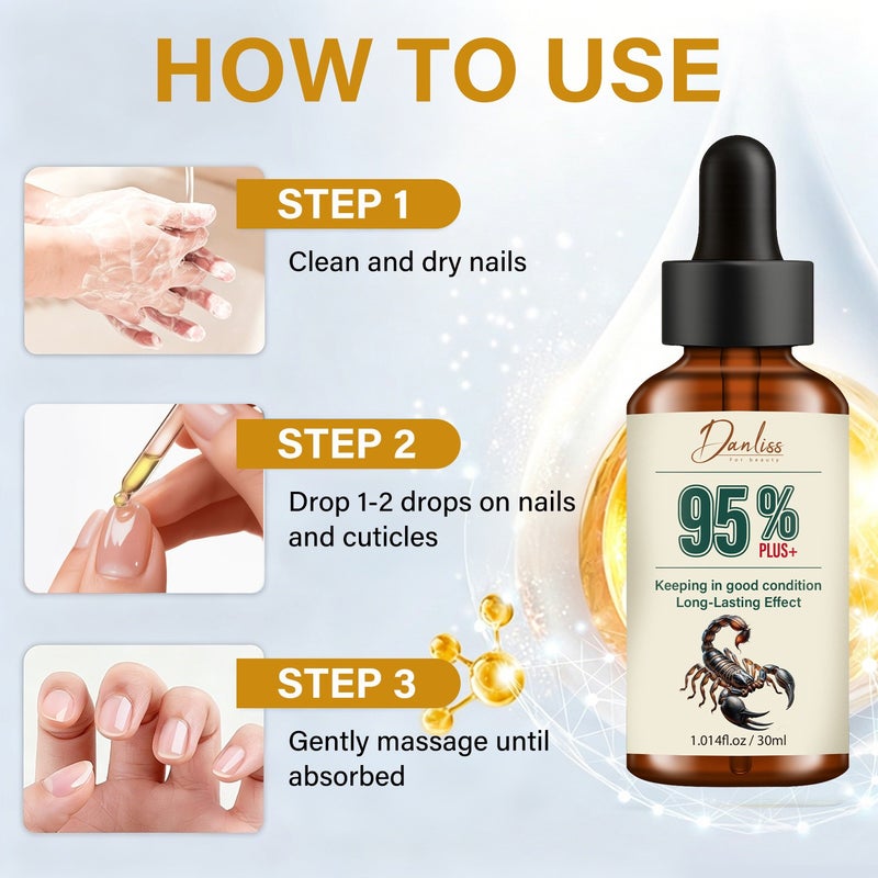 Danliss 95% High Concentration Scorpion Venom Peptide Anti-Aging Repair Serum 30ml: Long-lasting firming, wrinkle reduction, and brightening - Image 4