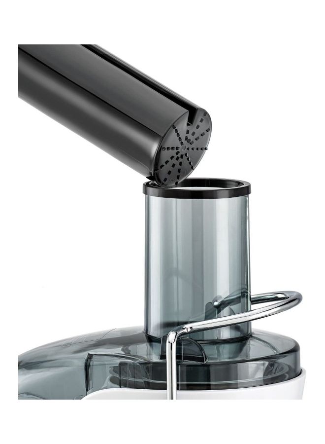 BLACK+DECKER Juice Extractor with Large Feeding Chute 800 W JE780-B5 White - Image 4