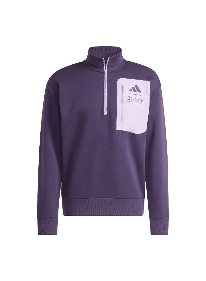Adidas Adidas Mer Pw Flctop M Purple Sweatshirt (Long Sleeve) Sweatshirts For Men