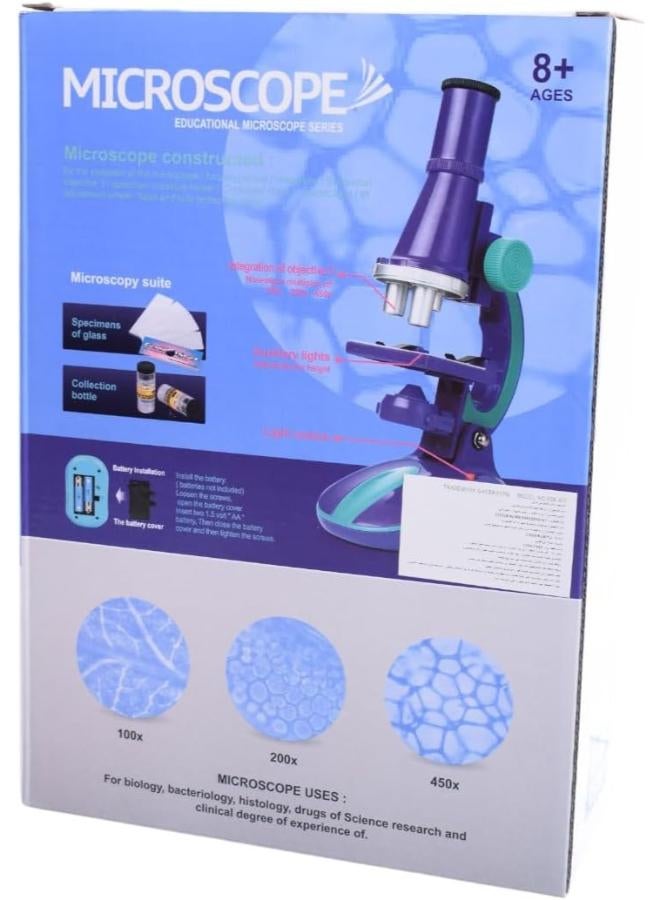 Plastic Microscope Toy - Multicolor Generic-AS-MS-1-250-Multicolor - Image 2