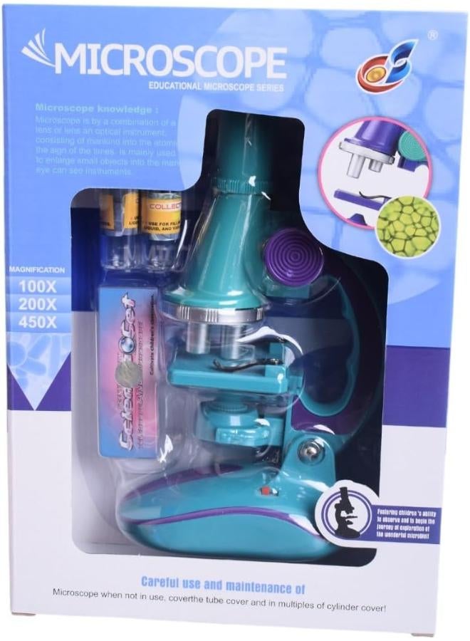 Plastic Microscope Toy - Multicolor Generic-AS-MS-1-250-Multicolor - Image 1