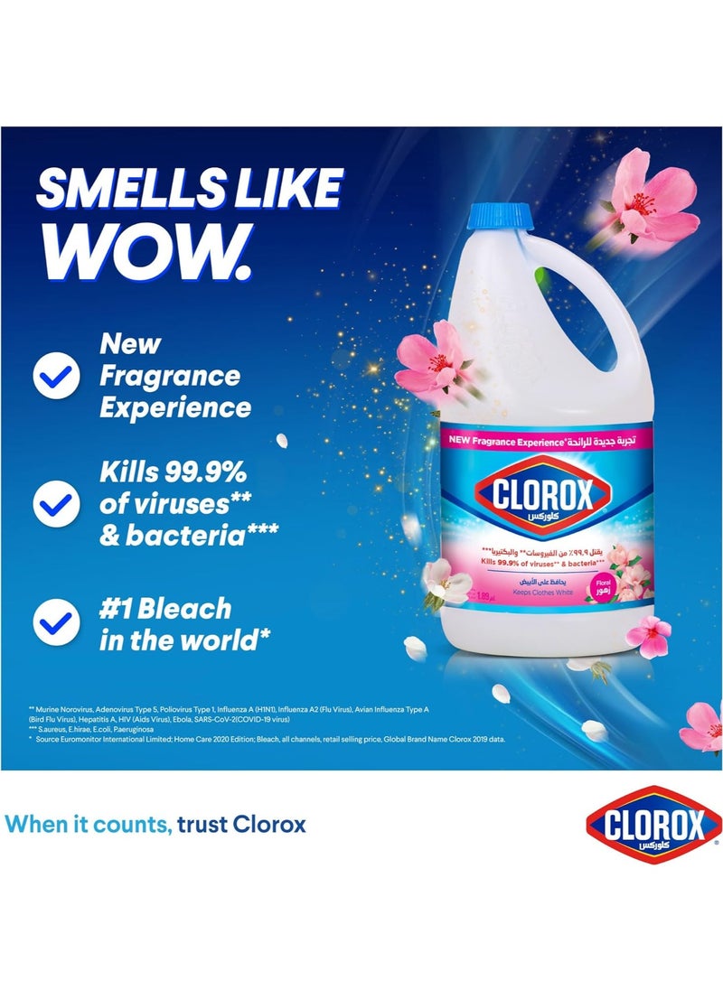 Liquid Bleach Floral Scent 1.89L