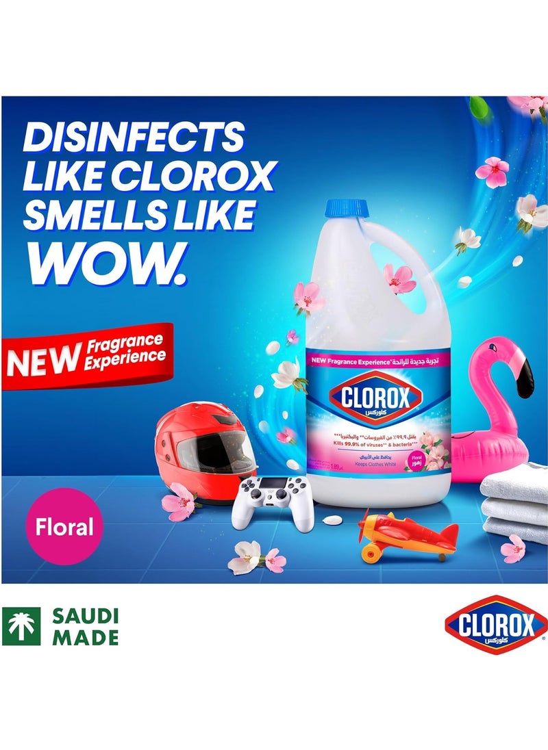 Liquid Bleach Floral Scent 1.89L