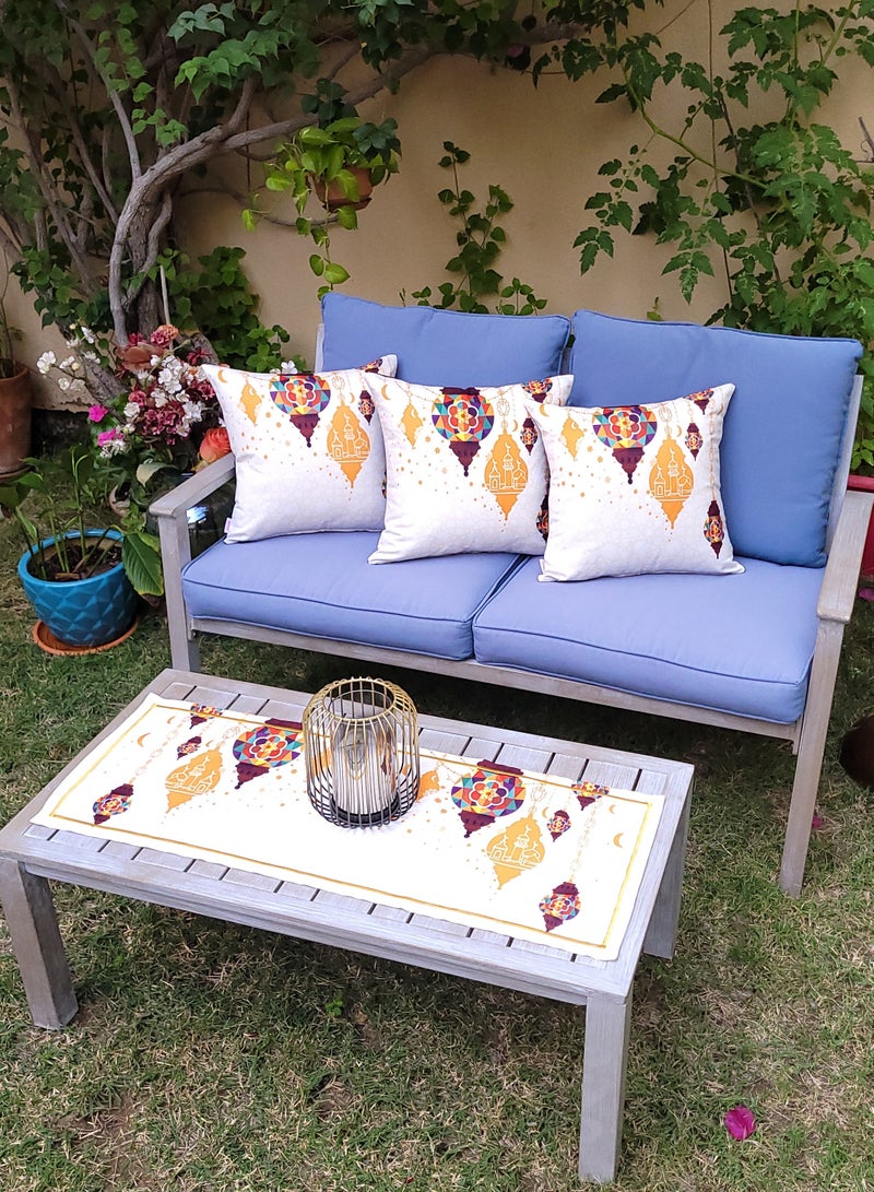 Alwan Set of 3 Ramadan Kareem Cushion Covers - Image 4