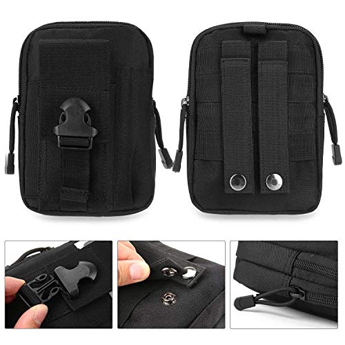 XINSHUN Hainan Mens Bag Accessories Belt Fanny Pack Waist Pouch Backpack Tactical Mini Black … - Image 3