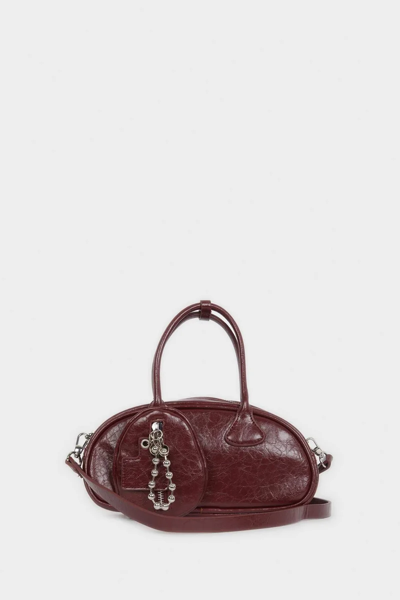 ديفاكتو Faux Leather Crossbody Bag