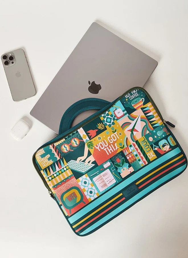 Chumbak  You Got This 13" Laptop Sleeve for Women | Best Price UAE