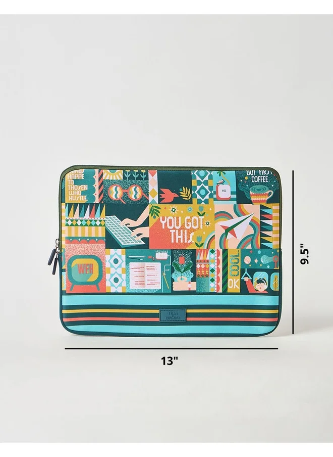 Chumbak  You Got This 13" Laptop Sleeve for Women | Best Price UAE