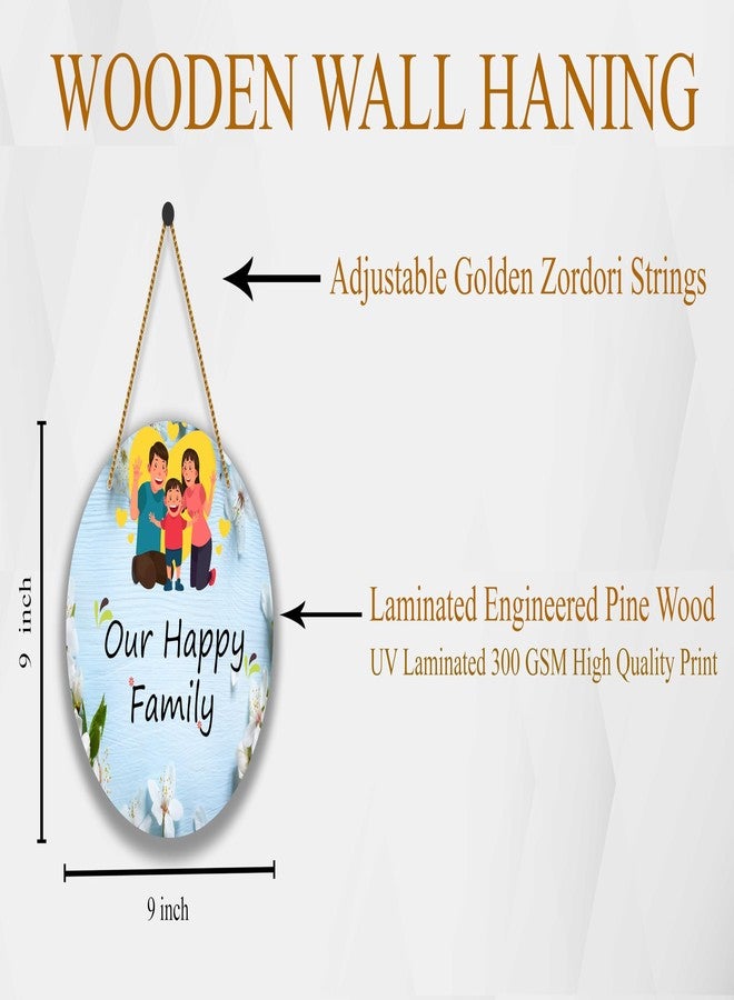 SAF UV Lamined Mdf Round Shape Wall Hanging||Sweet Home Beautiful Home Decoration Wall Hanging SAF-WHARO-19 - Image 5
