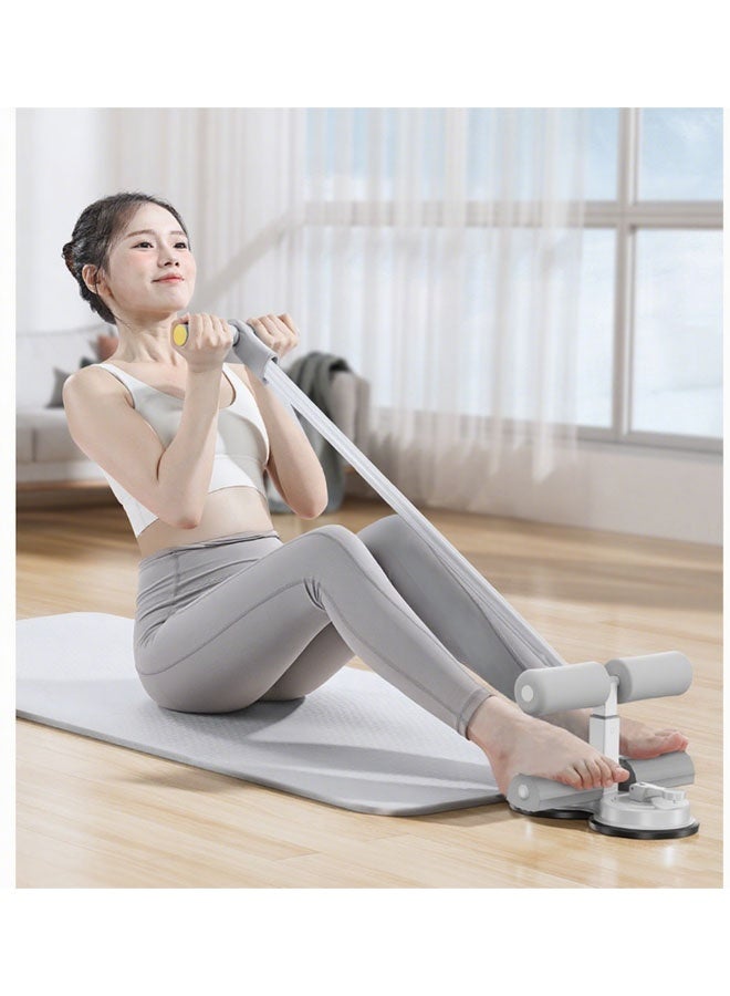 Bukela Ab Training Auxiliary Device, Multi-functional Adjustable Ab Trainer, Muscles Full Body Training for Girl and Men, Sit Up Machine, Portable Fitness Equipment for Home & Gym, with 2 Suction Cups and Resistance Band - Image 2