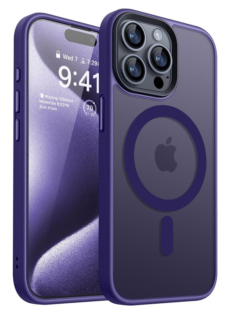 X-level Compatible with iPhone 15 Pro Case Cover Transparent Hard Back Soft Flexible TPU Four Corner Bumper Scratch Resistant Shockproof Protection iPhone 15 Pro Anti-slip Back Cover - Image 1