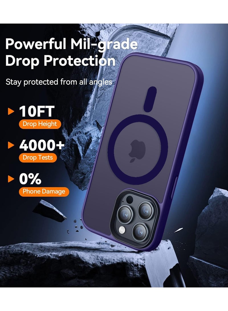 X-level Compatible with iPhone 15 Pro Case Cover Transparent Hard Back Soft Flexible TPU Four Corner Bumper Scratch Resistant Shockproof Protection iPhone 15 Pro Anti-slip Back Cover - Image 3