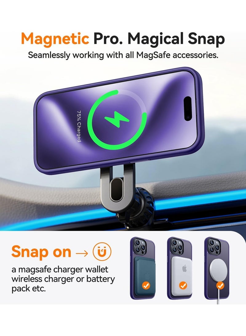 X-level Compatible with iPhone 15 Pro Case Cover Transparent Hard Back Soft Flexible TPU Four Corner Bumper Scratch Resistant Shockproof Protection iPhone 15 Pro Anti-slip Back Cover - Image 2