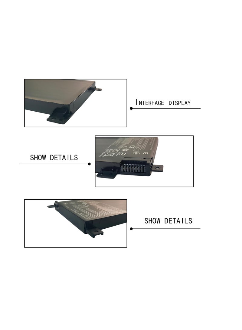 Terabyte C21N1401 Laptop Battery Compatible with Asus X455L X455LA X455LD X455LF X455LJ Y483L Y483LD F454L F455L F455LD W419L W409L VM410L K455L DX882L Series(7.6V 37Wh) - Image 4