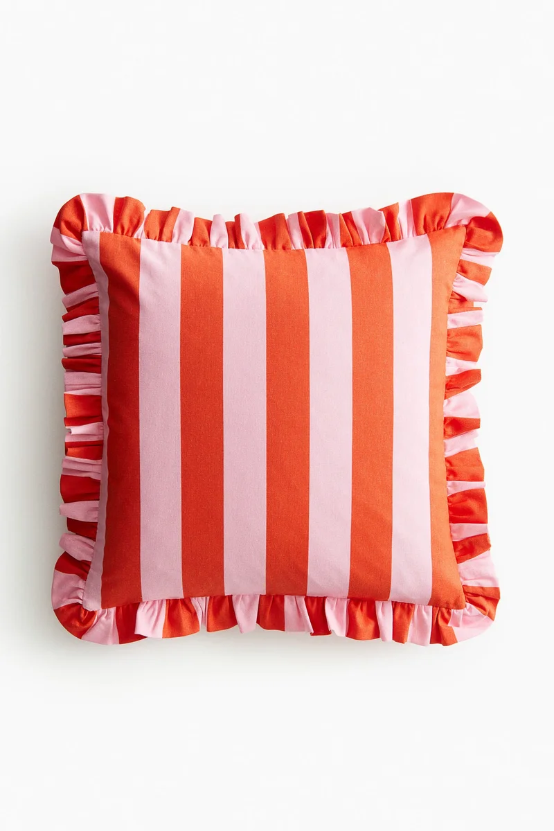 H&M Frill-trimmed cushion cover
