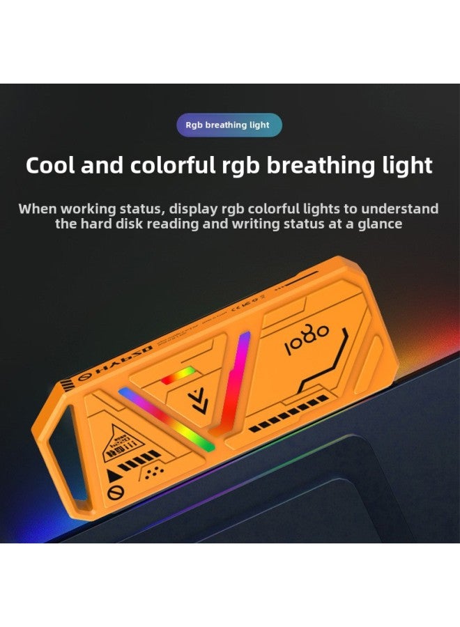 M20 Solid State SDD Mobile Hard Disk Box NVME Dual Protocol 10G/20G High Speed External Hard Disk Box Type C3.2-Color:M20-9220-20g Dual Protocol - Image 1