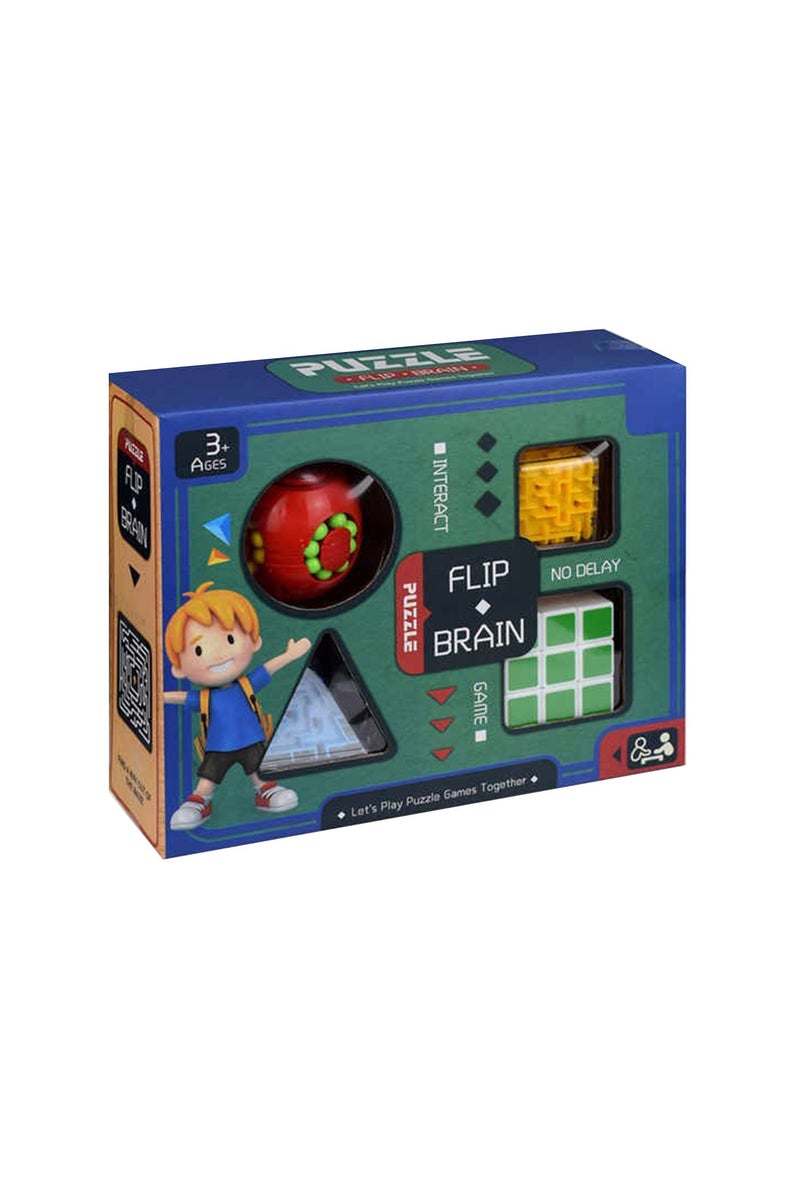 Montessori Maze Cube Puzzle High-Quality Bean Fidget Game & Brain Teaser Magic Cube