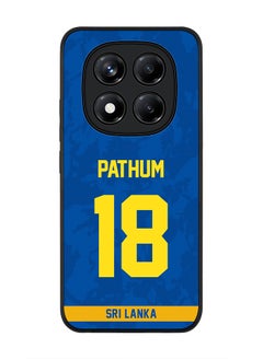 Stylizedd For Xiaomi Redmi Note 14 Pro 5G / X7 5G Case,Slim fit Camera Protection, Shockproof Thin Phone cover  - Sri lanka Pathum Nissanka, Jersey No 18  - Image 1