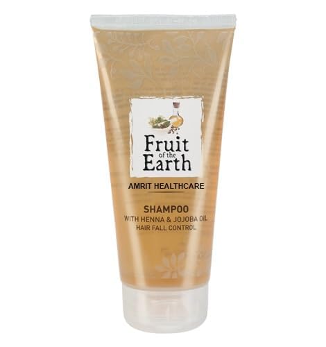 Generic Fruit Of Earth Shampoo With Henna Jojoba Oil Hair Fall Control200ML Pack of 1  - Image 4