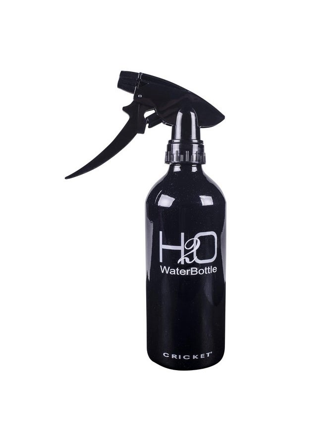 Cricket H2O Water Spray Bottle For Hair Mist Salon Style Spray Bottles Metal Aluminum Hairstylist Barber Styling Supplies And Accessories 13.5 Oz Sparkle Black  - Image 5