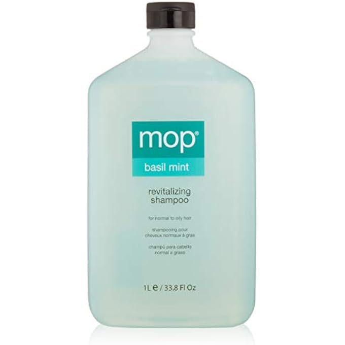 Mop REVITALIZING SHAMPOO, BASIL MINT, 33.8 FL OZ - Image 2