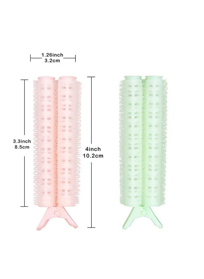 NAIHOD 4 Pieces Volumizing Hair Root Clips, Hair Clip Curler Rollers Natural Clamps Rollers Self Grip Volume Hair Root DIY Wave Fluffy Curler Hair Styling Tool, Easy to Carry for Women Girls - Image 3