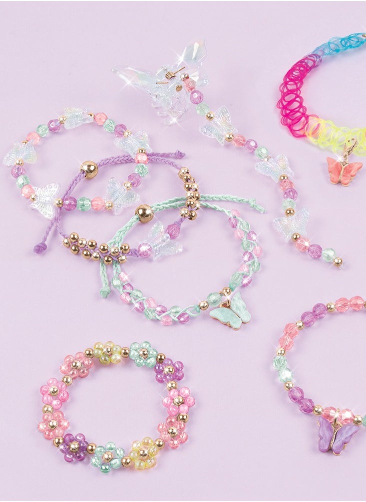 Make It Real Make it Real Butterfly DIY Jewelry Set 281pcs for Ages 8+  - Image 3