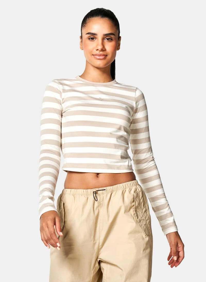 CONVERSE Women's Striped T-Shirt
