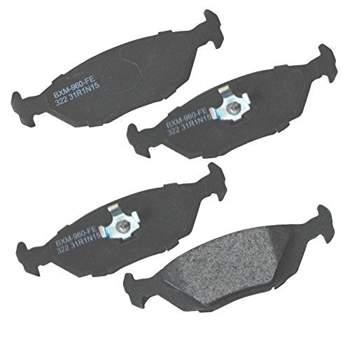 Bendix Premium SBM322 Semi-Metallic Rear Brake Pads for Saab 900 1993-1988, 9000 1998-1986 - Image 1