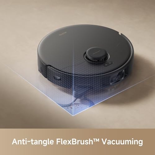 Mova E30 Pro Plus Robot Vacuum, 19000Pa Suction, DuoRoller Brush Anti-Tangle, Self-Emptying 90-Day Hands-Free, Extendable Side Brush for Edge Cleaning, App & Voice Control - Image 5