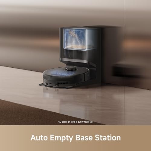 Mova E30 Pro Plus Robot Vacuum, 19000Pa Suction, DuoRoller Brush Anti-Tangle, Self-Emptying 90-Day Hands-Free, Extendable Side Brush for Edge Cleaning, App & Voice Control - Image 4