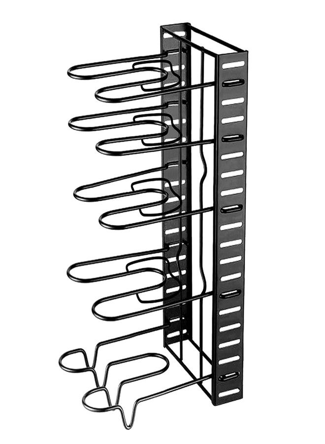 Vajin Adjustable Heavy Duty Multipurpose pan and Pot tawa Rack Holder Stand Plate Dish lid Tray Utensils cookware Cupboard Cabinet Storage Shelf Shelves Organiser Organizer for Kitchen - Image 3