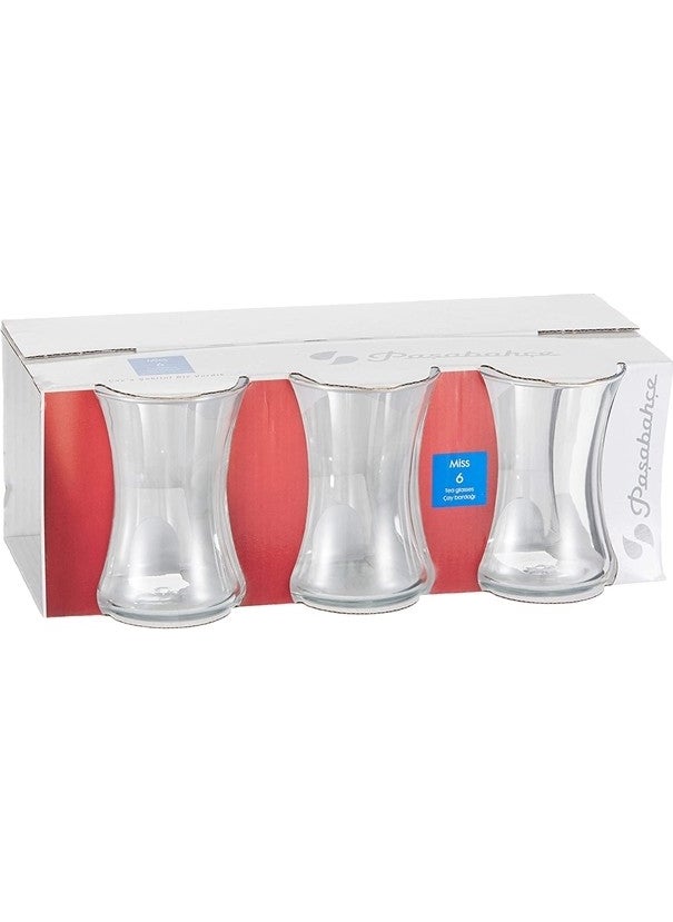 Paşabahçe Pasha Garden 42861 Miss Glass 6 Pieces  - Image 1