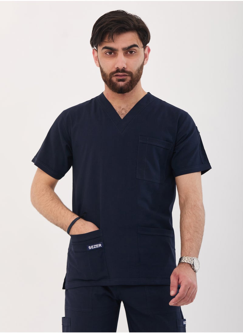 سيزر - سكرب سيزر الرجالي – القوة والراحة بتصميم قطن الكحلي  يناسبك طوال اليوم - Image 1