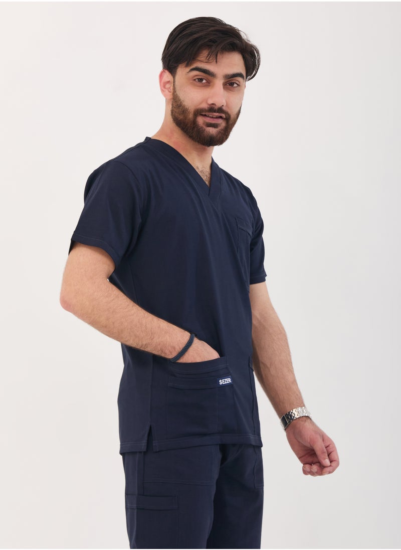 سيزر - سكرب سيزر الرجالي – القوة والراحة بتصميم قطن الكحلي  يناسبك طوال اليوم - Image 1