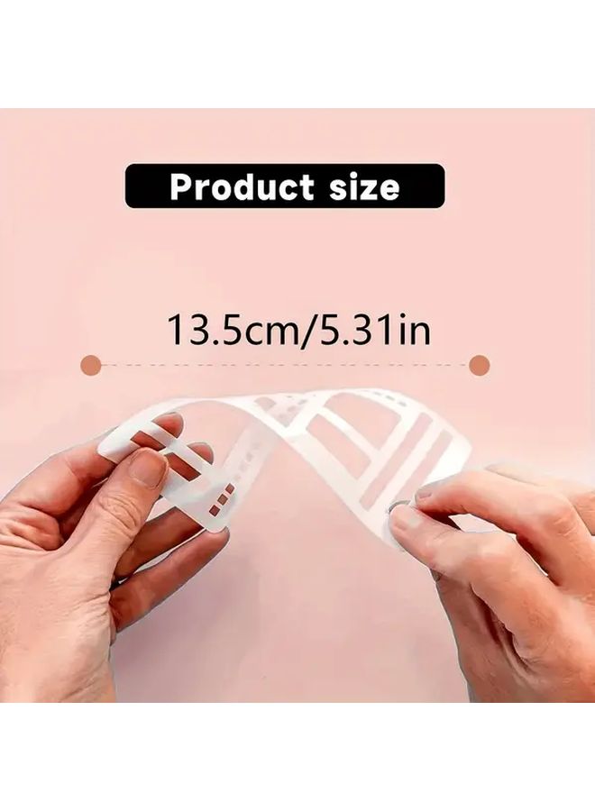 3 Flexible Planning Templates Reusable Dot Grid Stencils Suitable for Journals Calendars and Bullet Journals 5mm Alignment Tool Polyethylene Terephthalate Essential for Loose Leaf Binders Stylish Template Design Durable Template Office Homework Planner Stencil Journal Stencil Magnet For Tracing Drawing Drawing Following Character Ruler - Image 2