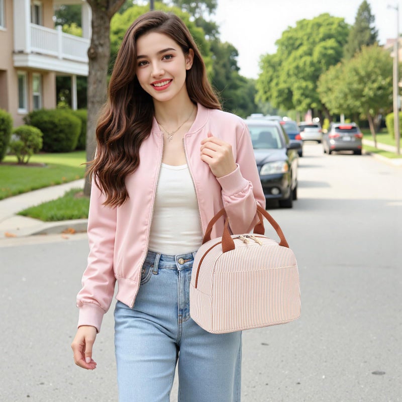 Bluboon Lunch Box for Women Cute Lunch Bag Reusable Insulated Lunch Bags Large Capacity Lunchbox Cooler for Work Picnic or Travel - Image 2